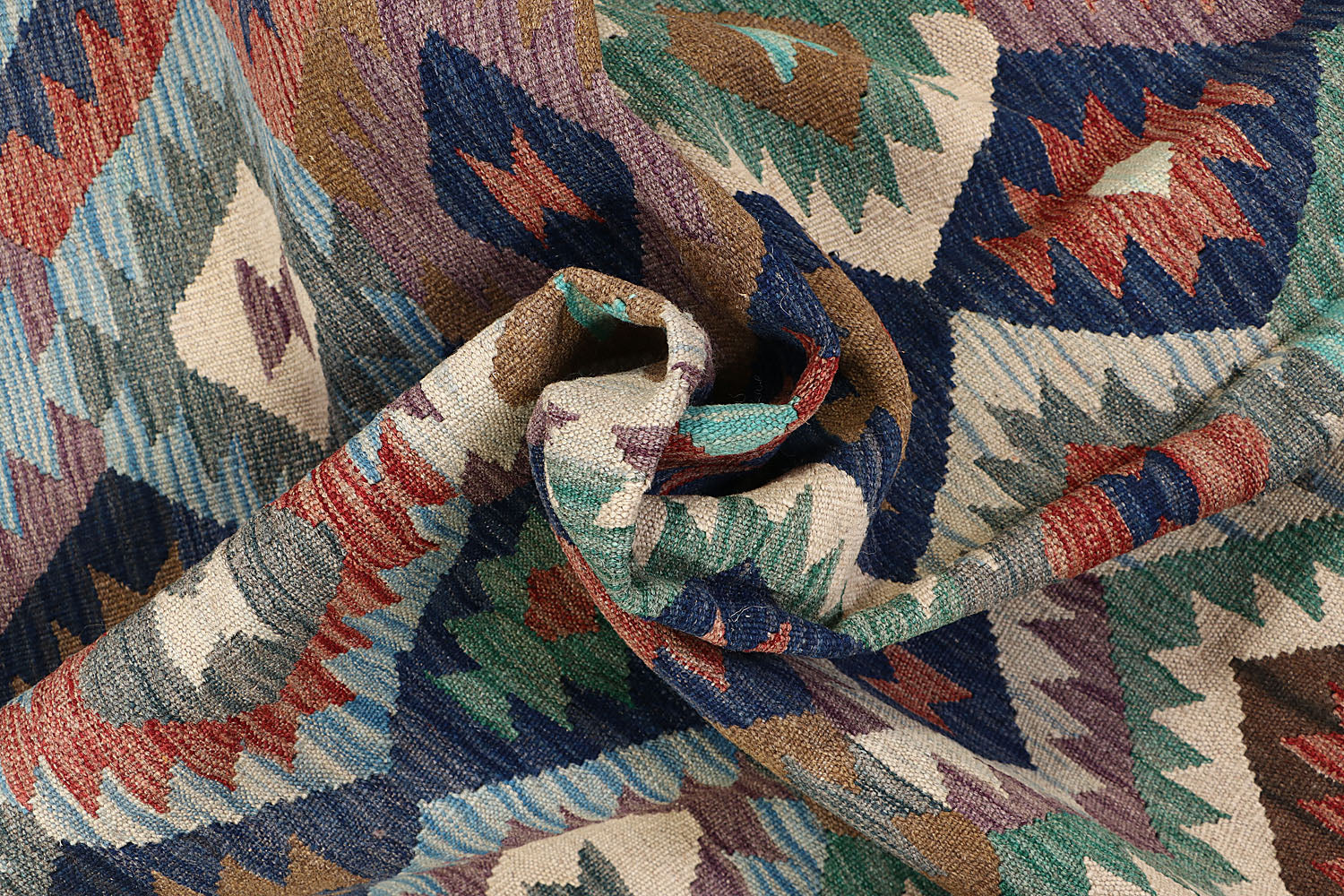 Multy Handmade Veggie Dye Kilim Rug Rectangular