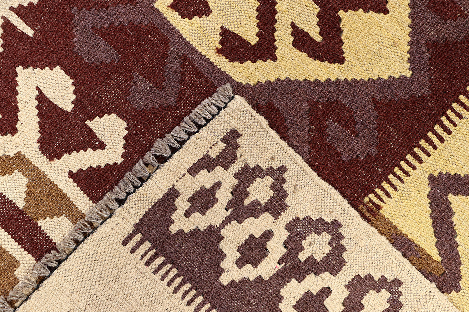 Multy Handmade Veggie Dye Kilim Rug Rectangular