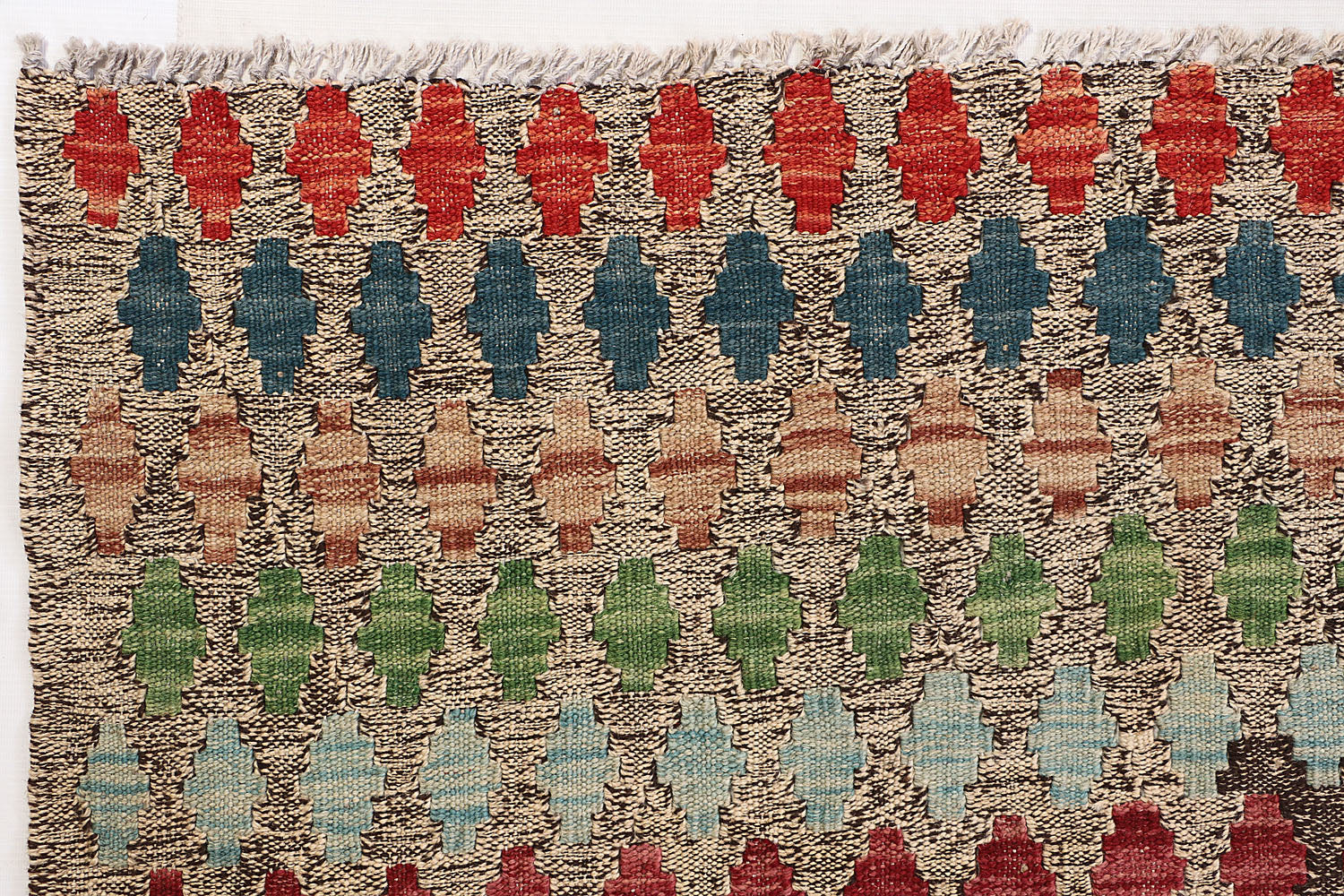 Multy Handmade Veggie Dye Kilim Rug Rectangular