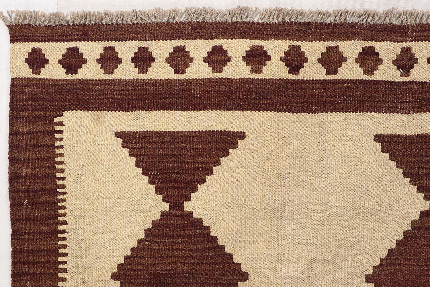 5' 6" X 8'  Multy Handmade Veggie Dye Kilim Rug Rectangular