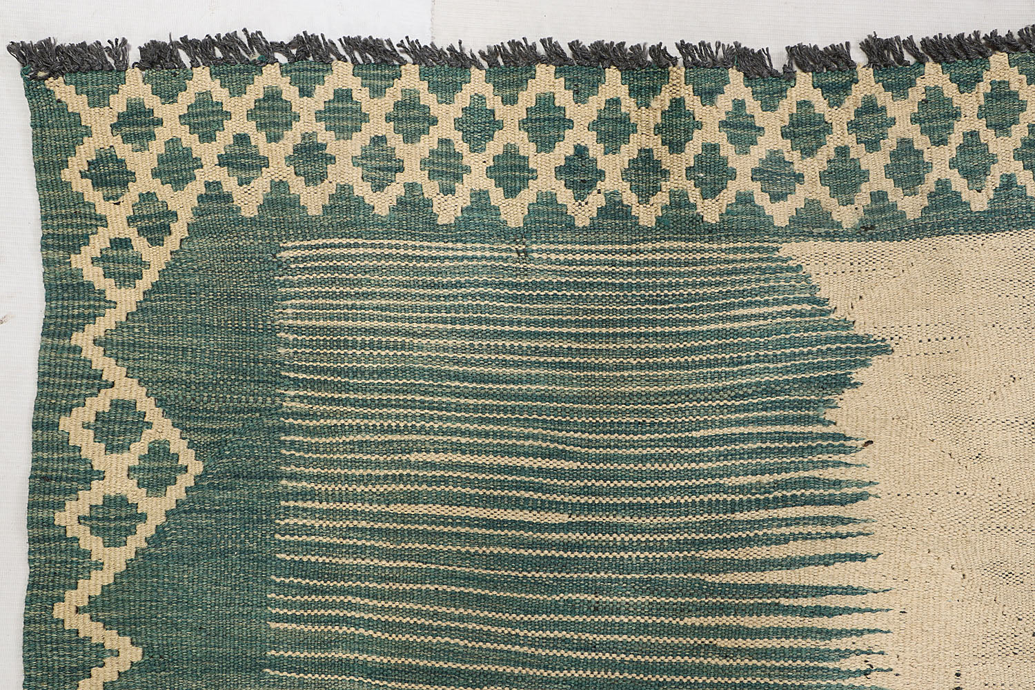 8' X 10'  Multy Handmade Veggie Dye Kilim Rug Rectangular