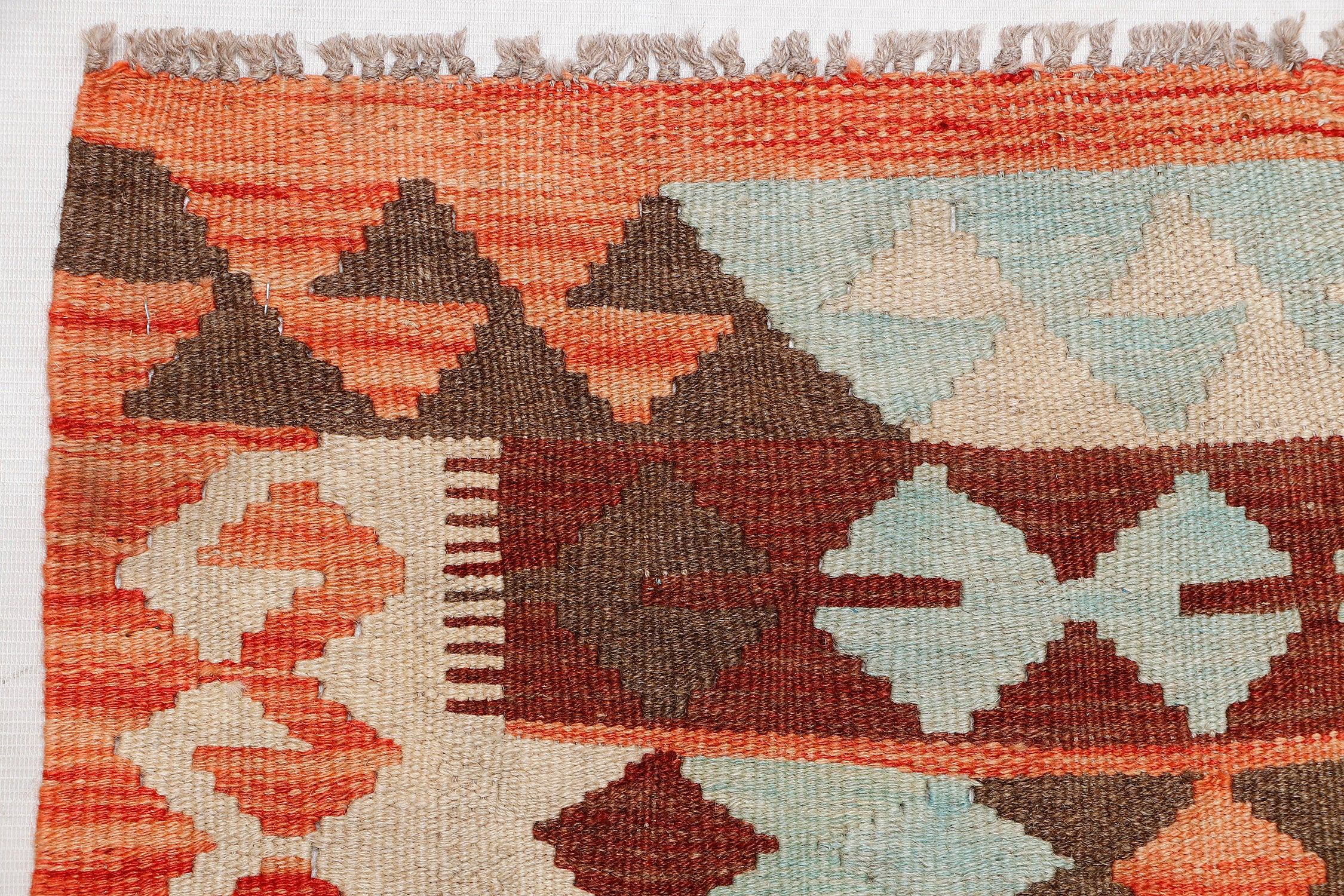 Multy Handmade Veggie Dye Kilim Rug Rectangular