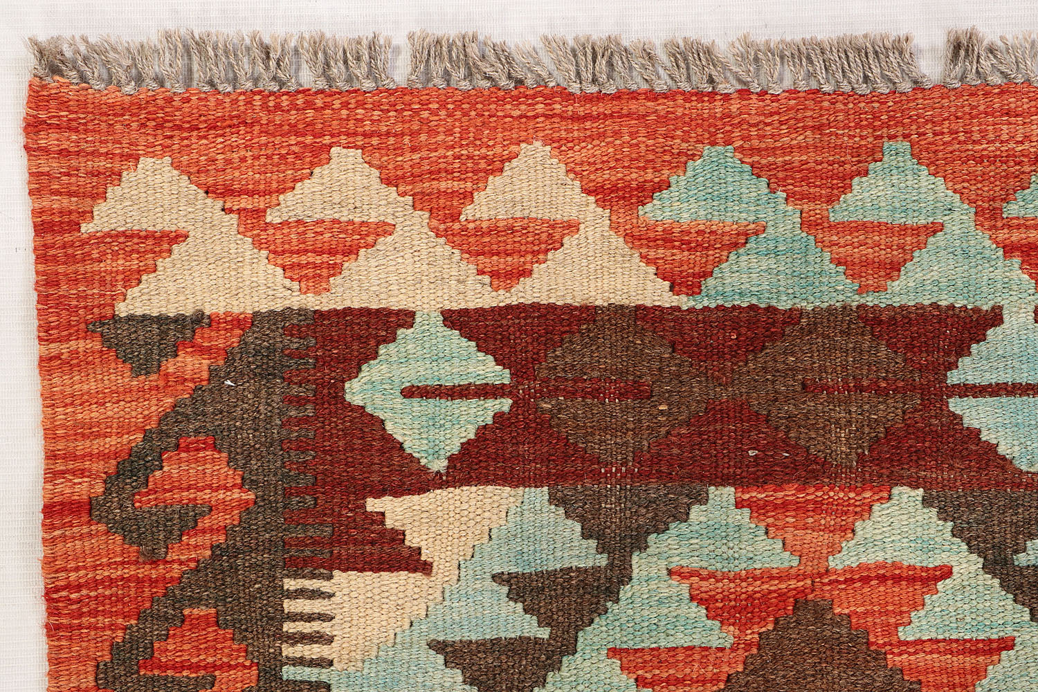 Multy Handmade Veggie Dye Kilim Rug Rectangular