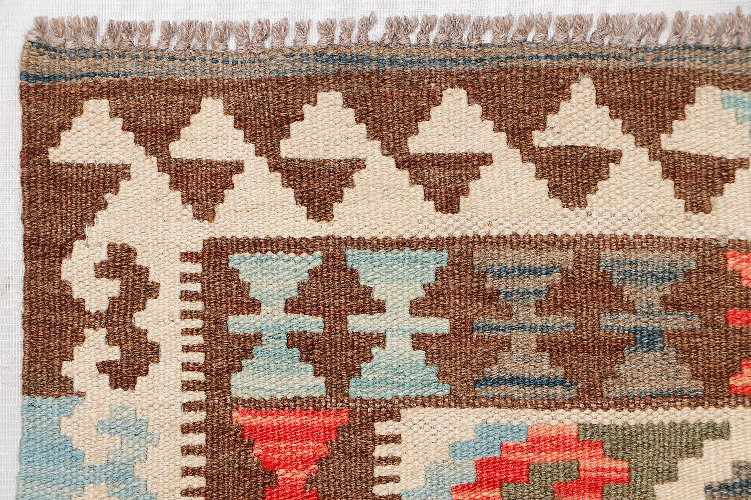 Multy Handmade Veggie Dye Kilim Rug Rectangular