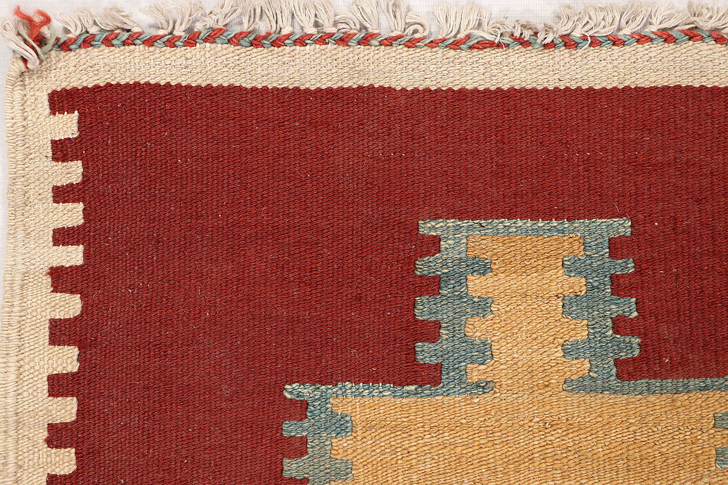2' x 3'  Multy Handmade Veggie Dye Kilim Rug Rectangular