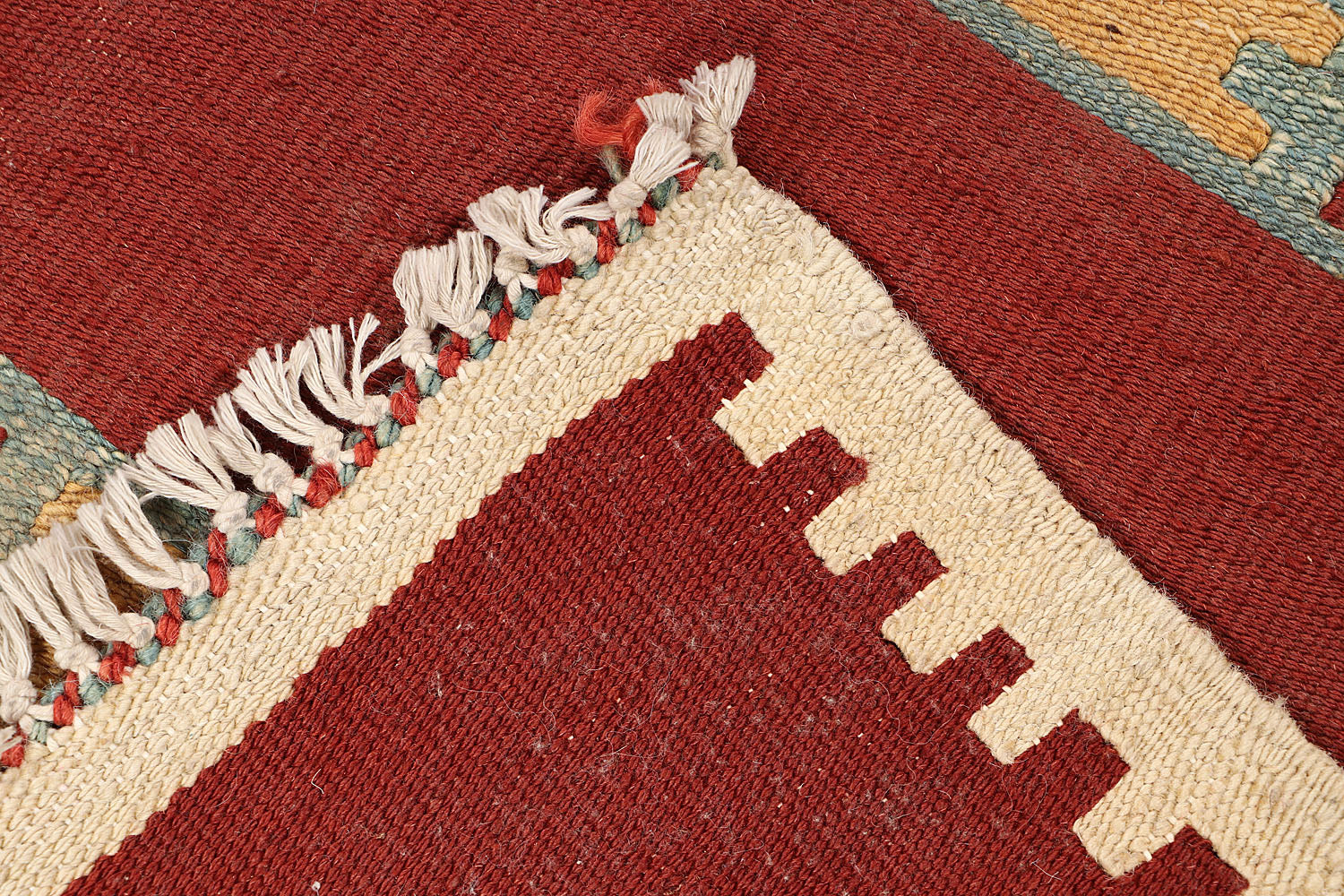 2' x 3'  Multy Handmade Veggie Dye Kilim Rug Rectangular