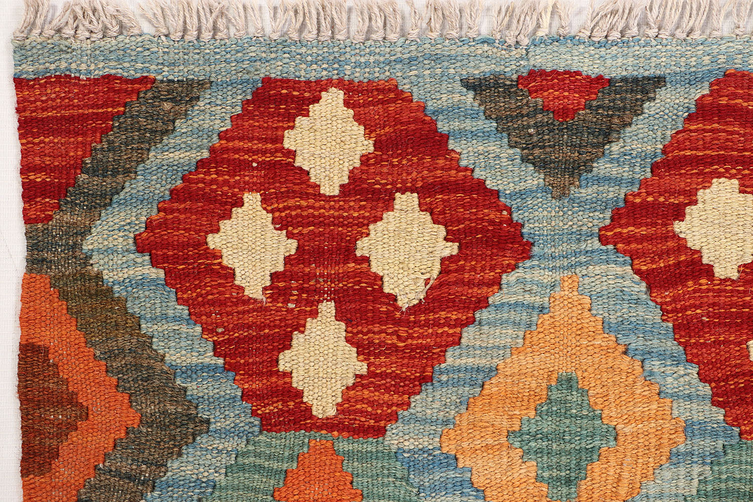 2' x 3'  Multy Handmade Veggie Dye Kilim Rug Rectangular