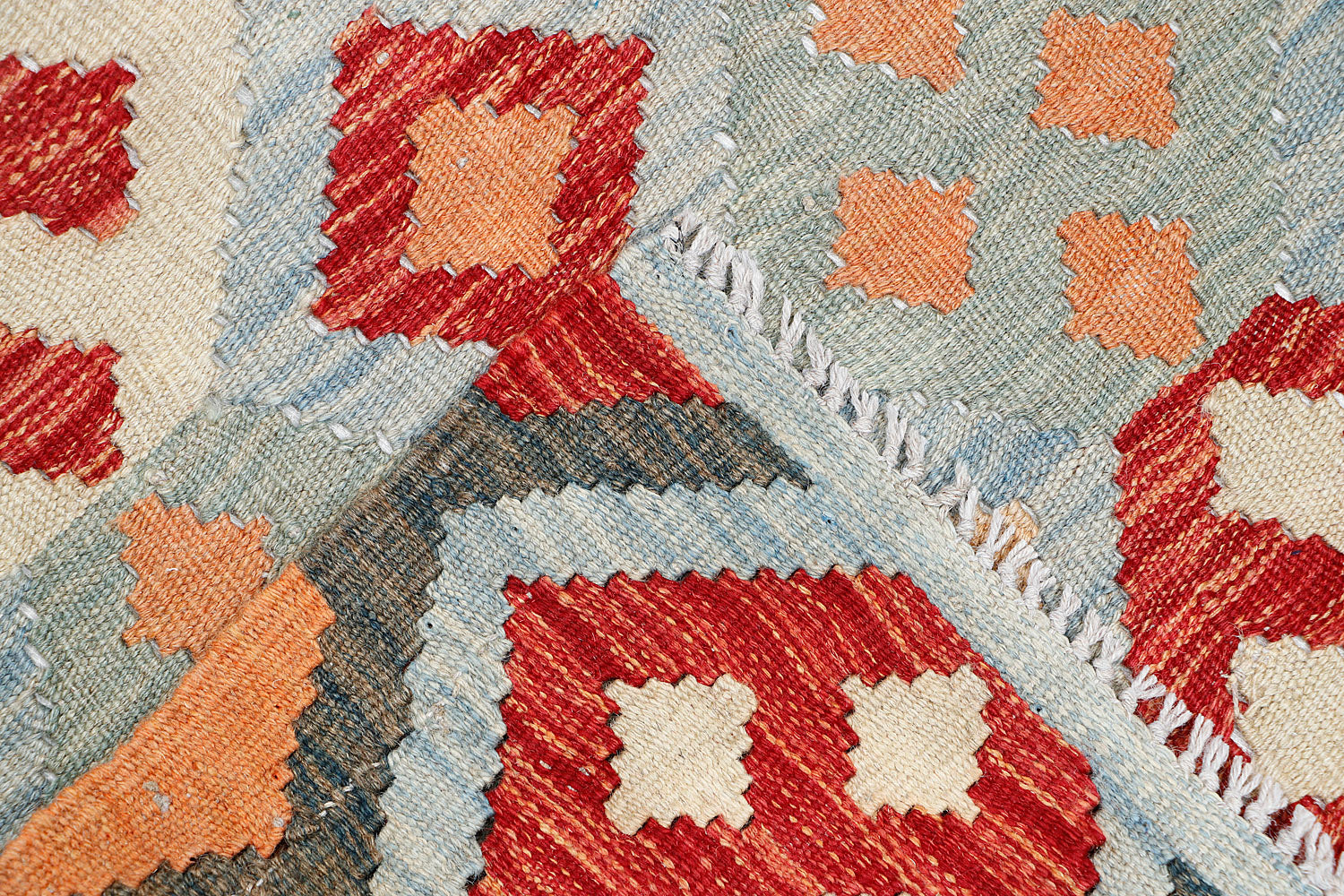 2' x 3'  Multy Handmade Veggie Dye Kilim Rug Rectangular