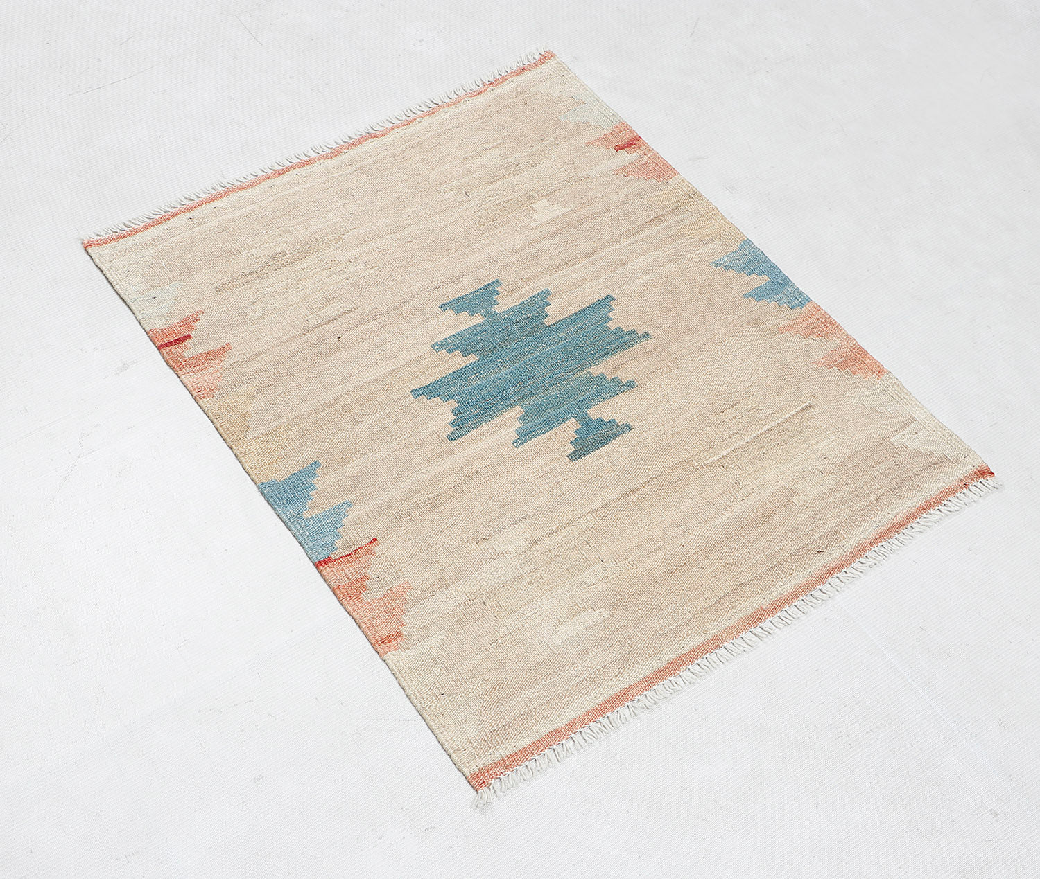 2' x 3'  Multy Handmade Veggie Dye Kilim Rug Rectangular