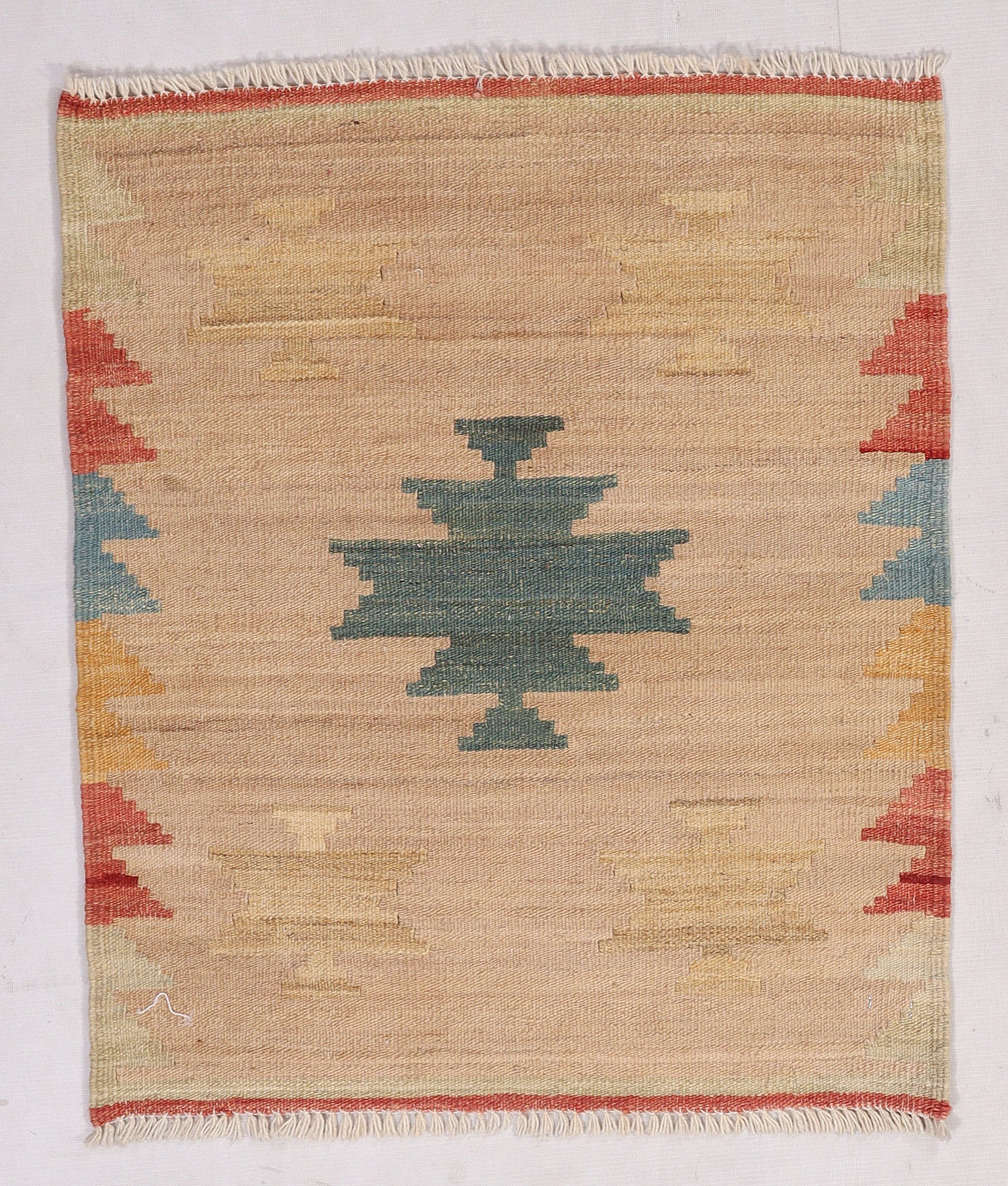 2' x 3'  Multy Handmade Veggie Dye Kilim Rug Rectangular