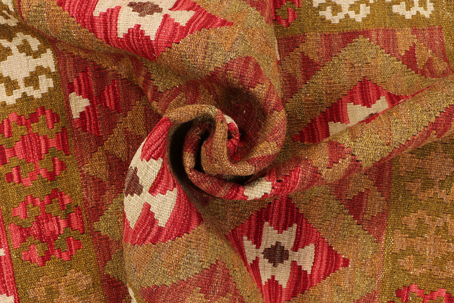 3' 3" X 3' 3''  Multy Handmade Veggie Dye Kilim Rug Square
