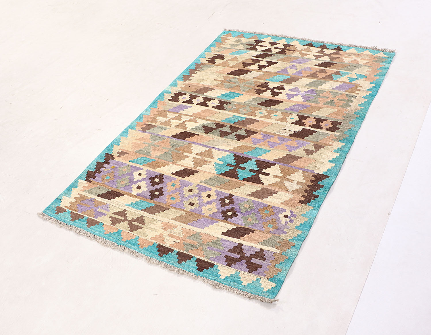 Handmade Veggie Dye Kilim Rug