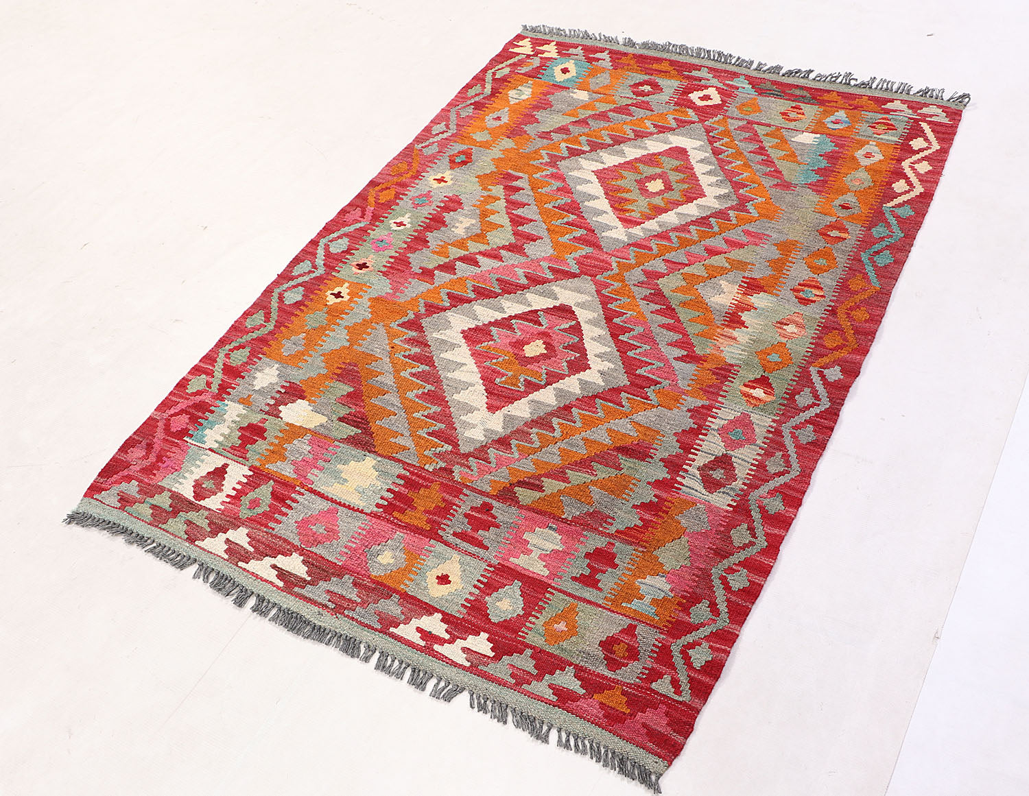 Handmade Veggie Dye Kilim Rug