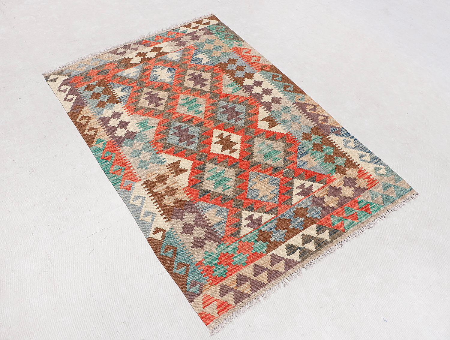 Handmade Veggie Dye Kilim Rug
