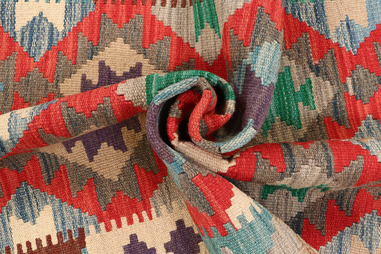 Handmade Veggie Dye Kilim Rug