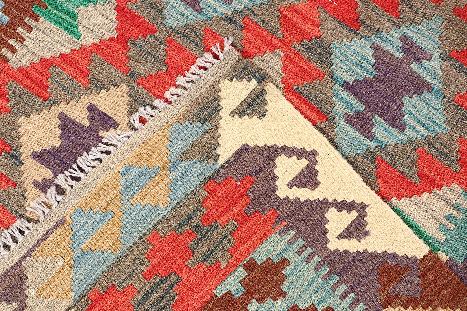 Handmade Veggie Dye Kilim Rug