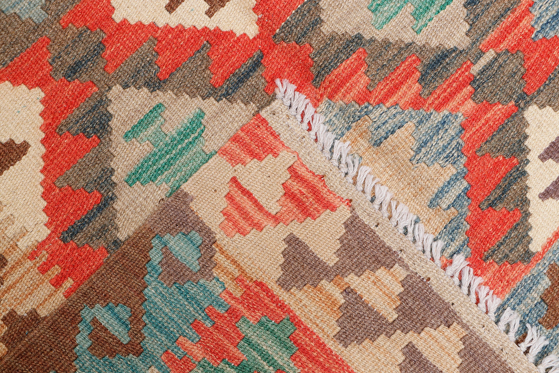 Handmade Veggie Dye Kilim Rug