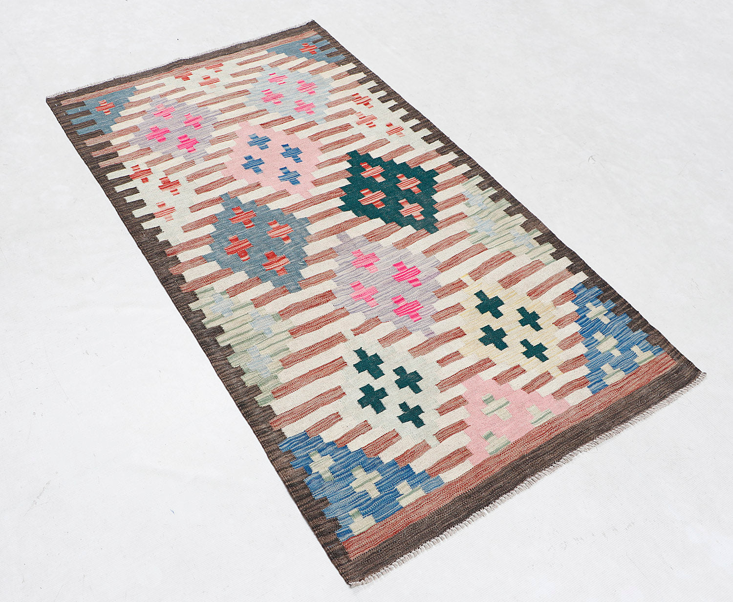 Handmade Veggie Dye Kilim Rug