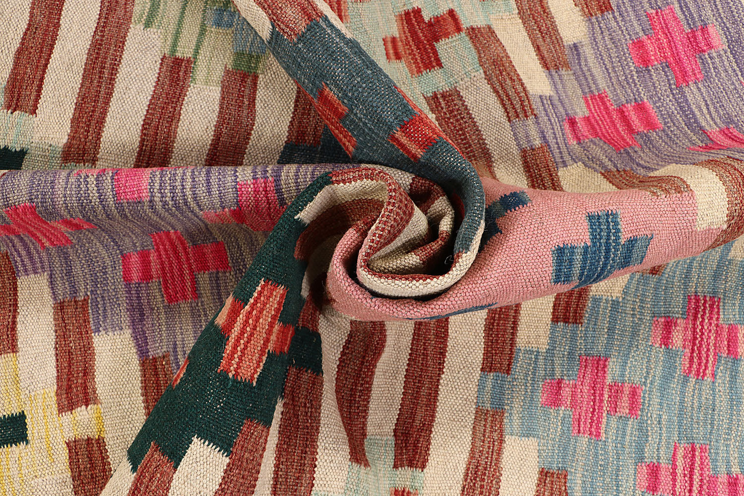 Handmade Veggie Dye Kilim Rug