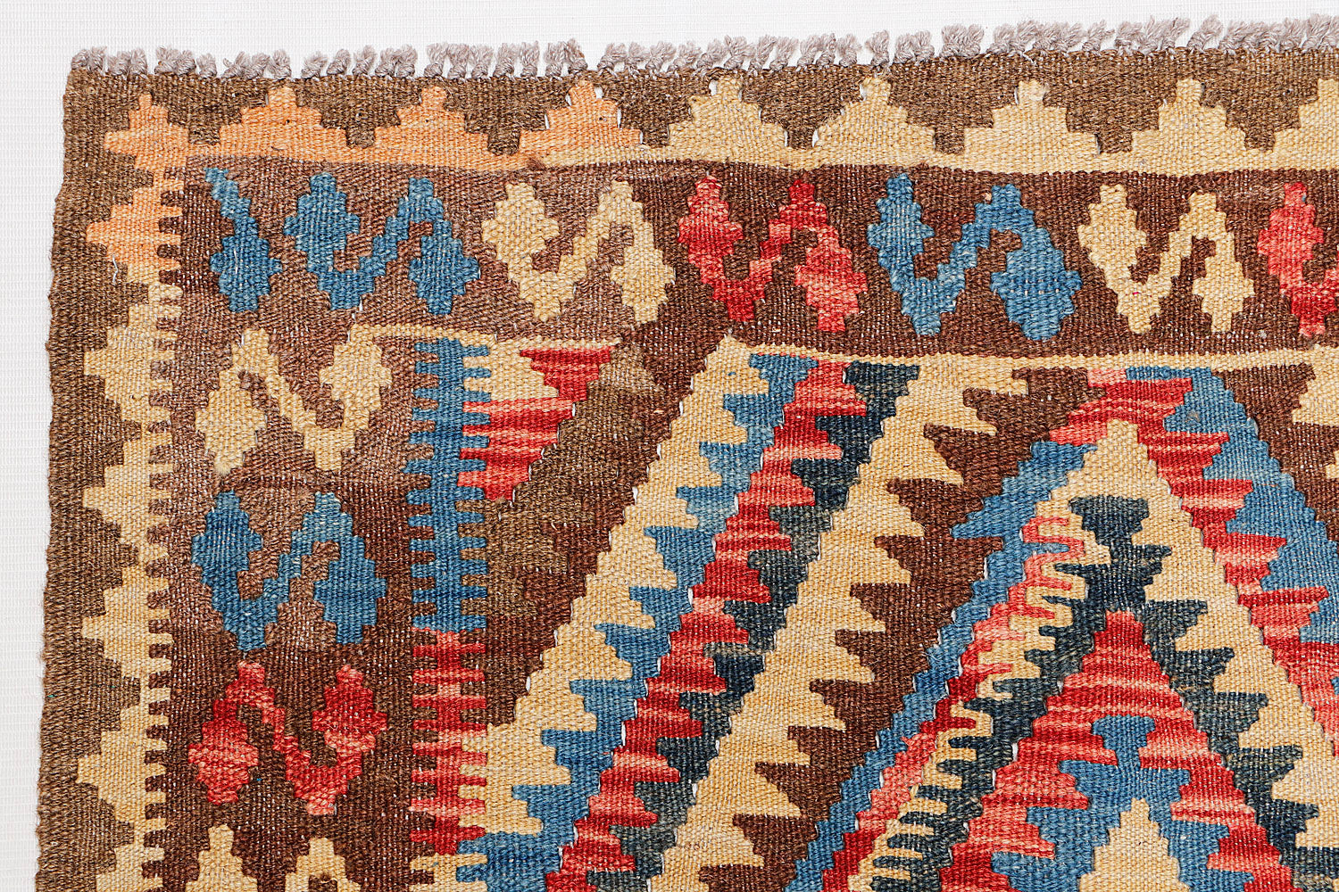 3' X 5'  Multy Handmade Veggie Dye Kilim Rug Rectangular