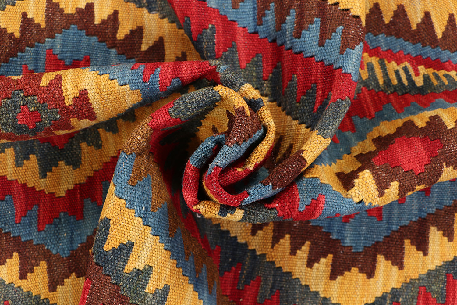 3' X 5'  Multy Handmade Veggie Dye Kilim Rug Rectangular