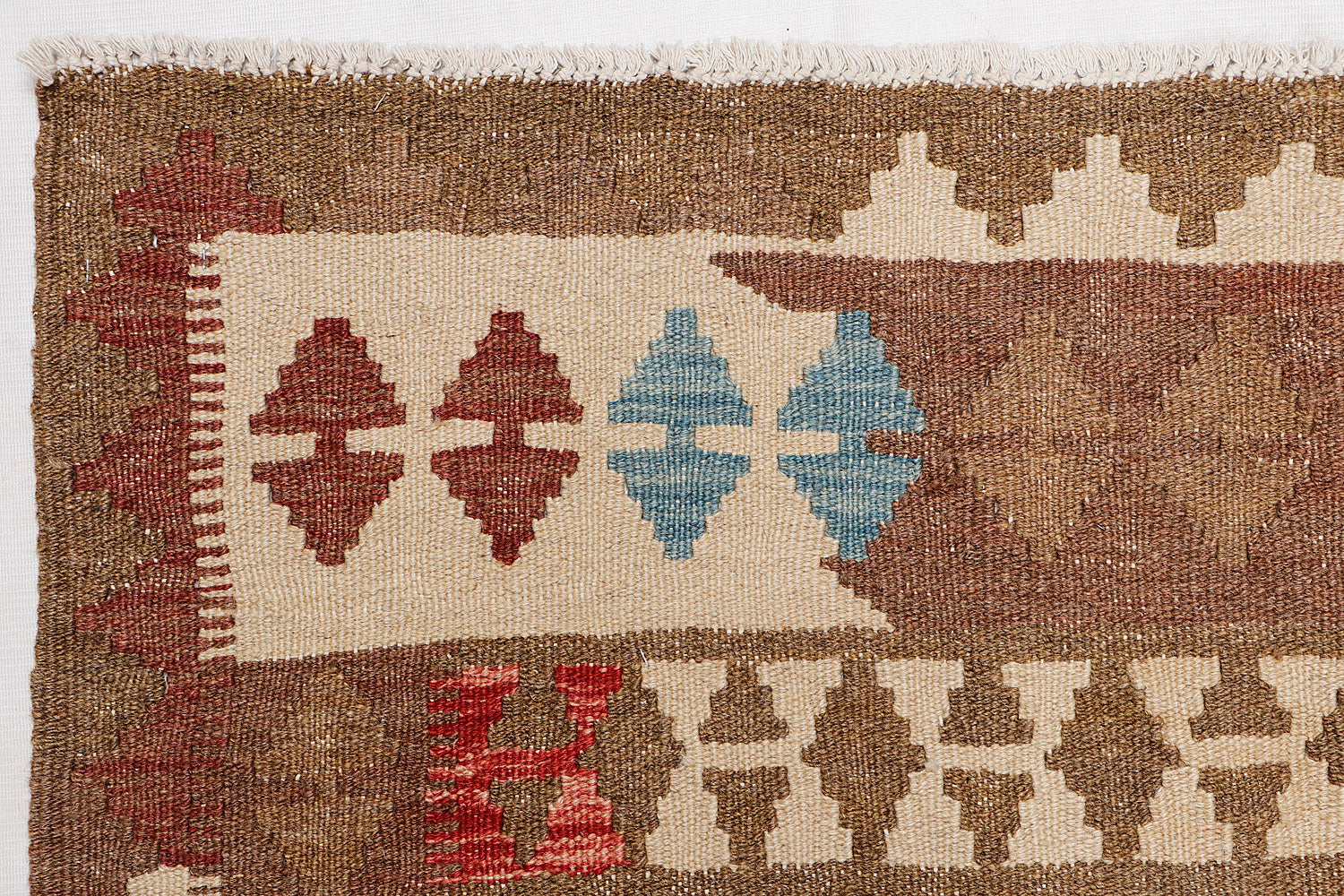 3' X 5'  Multy Handmade Veggie Dye Kilim Rug Rectangular
