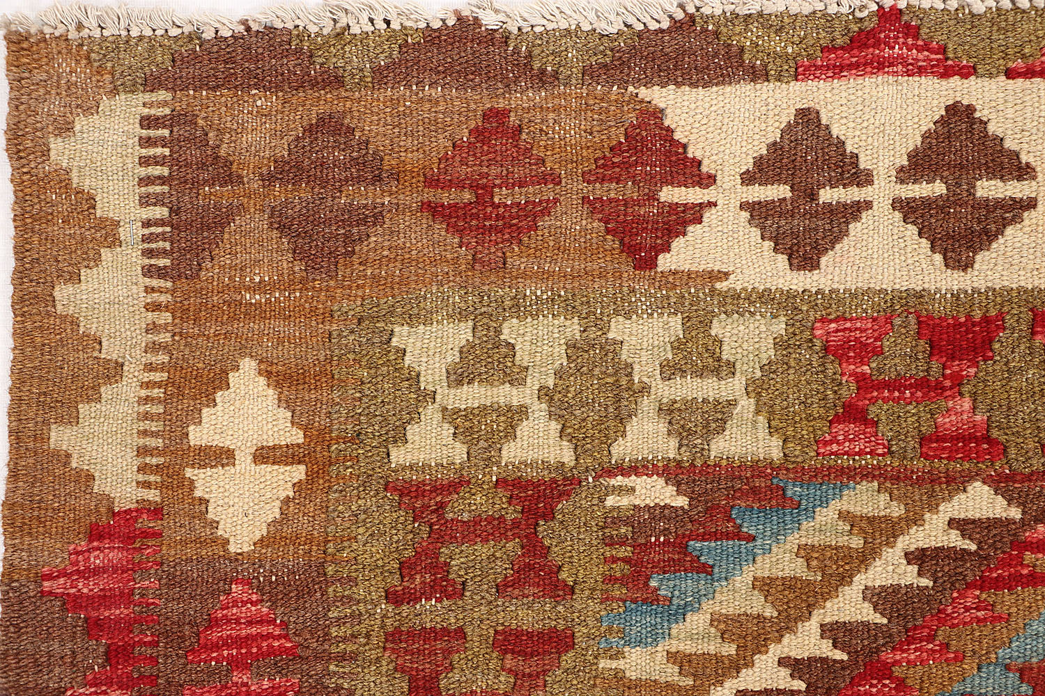 3' X 5'  Multy Handmade Veggie Dye Kilim Rug Rectangular