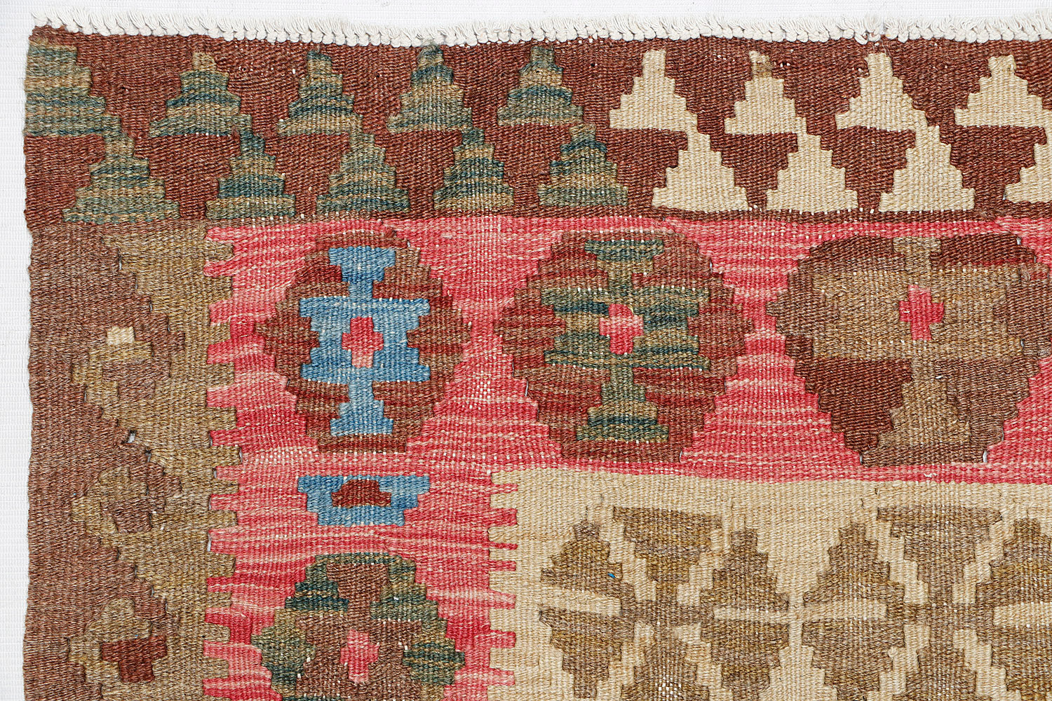 3' X 5'  Multy Handmade Veggie Dye Kilim Rug Rectangular