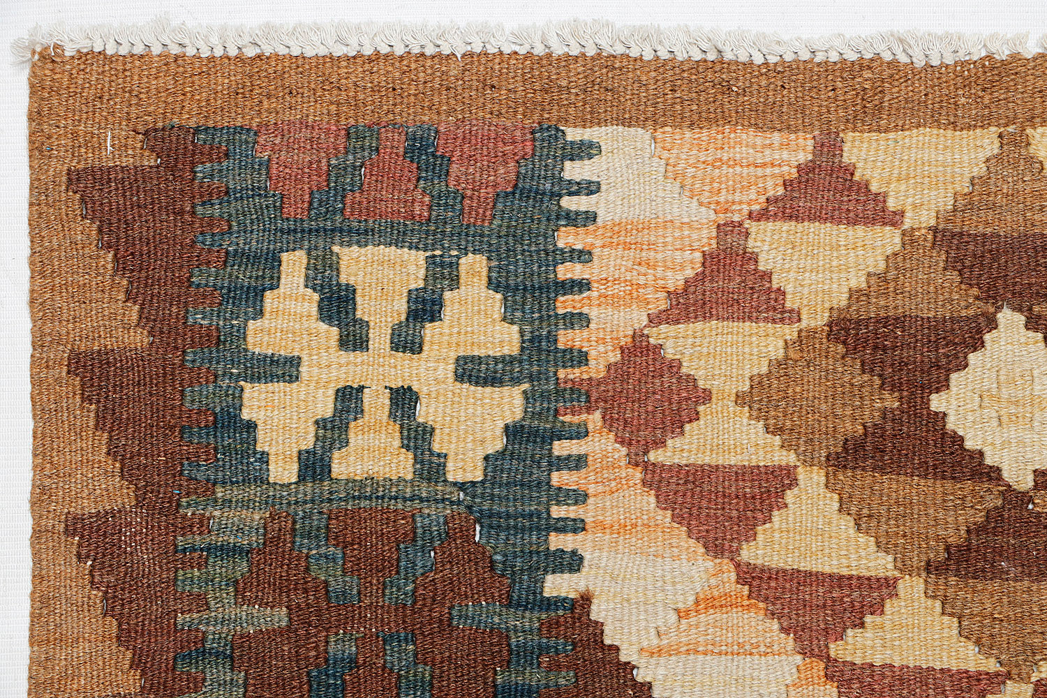 3' X 5'  Multy Handmade Veggie Dye Kilim Rug Rectangular