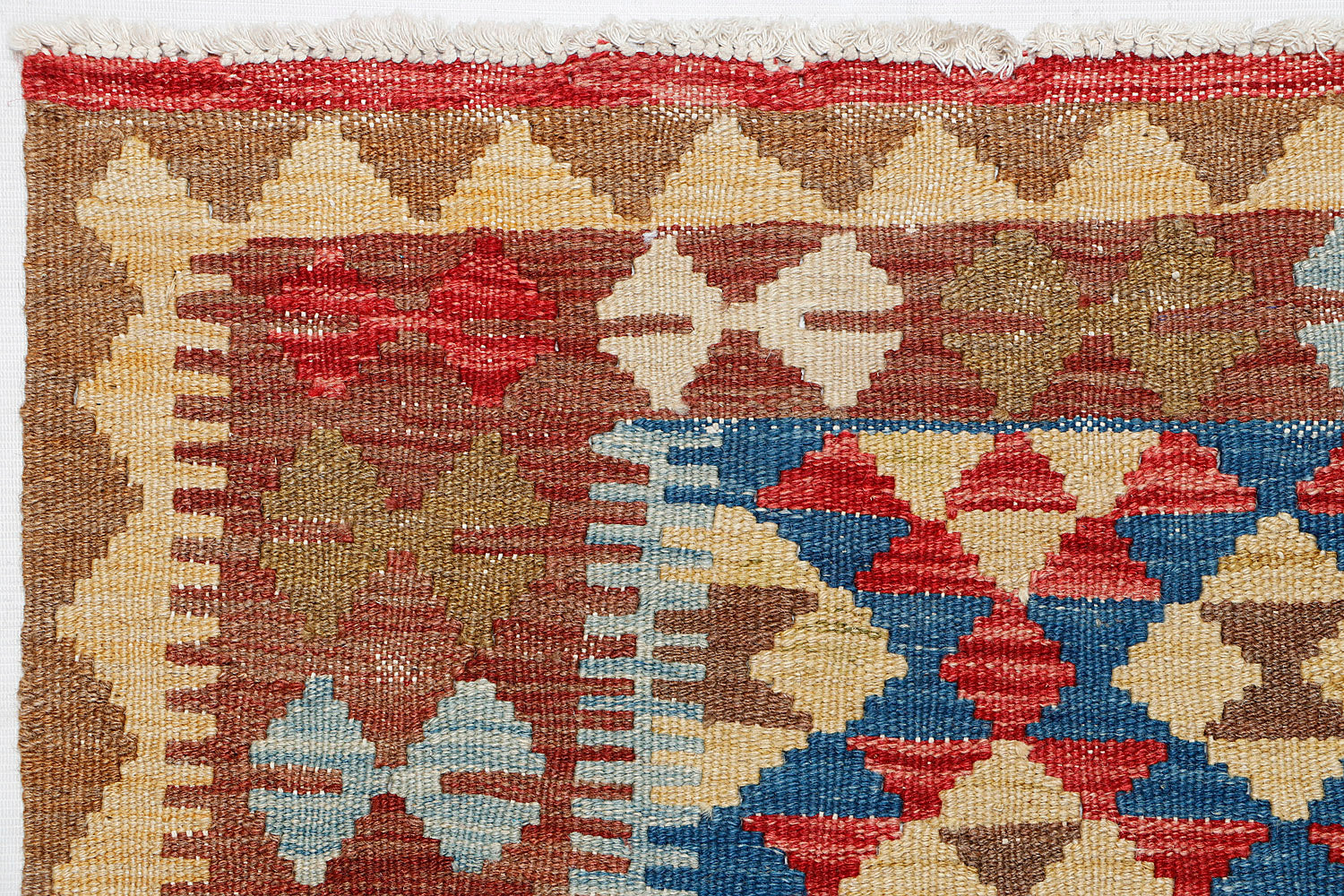 3' X 5'  Multy Handmade Veggie Dye Kilim Rug Rectangular