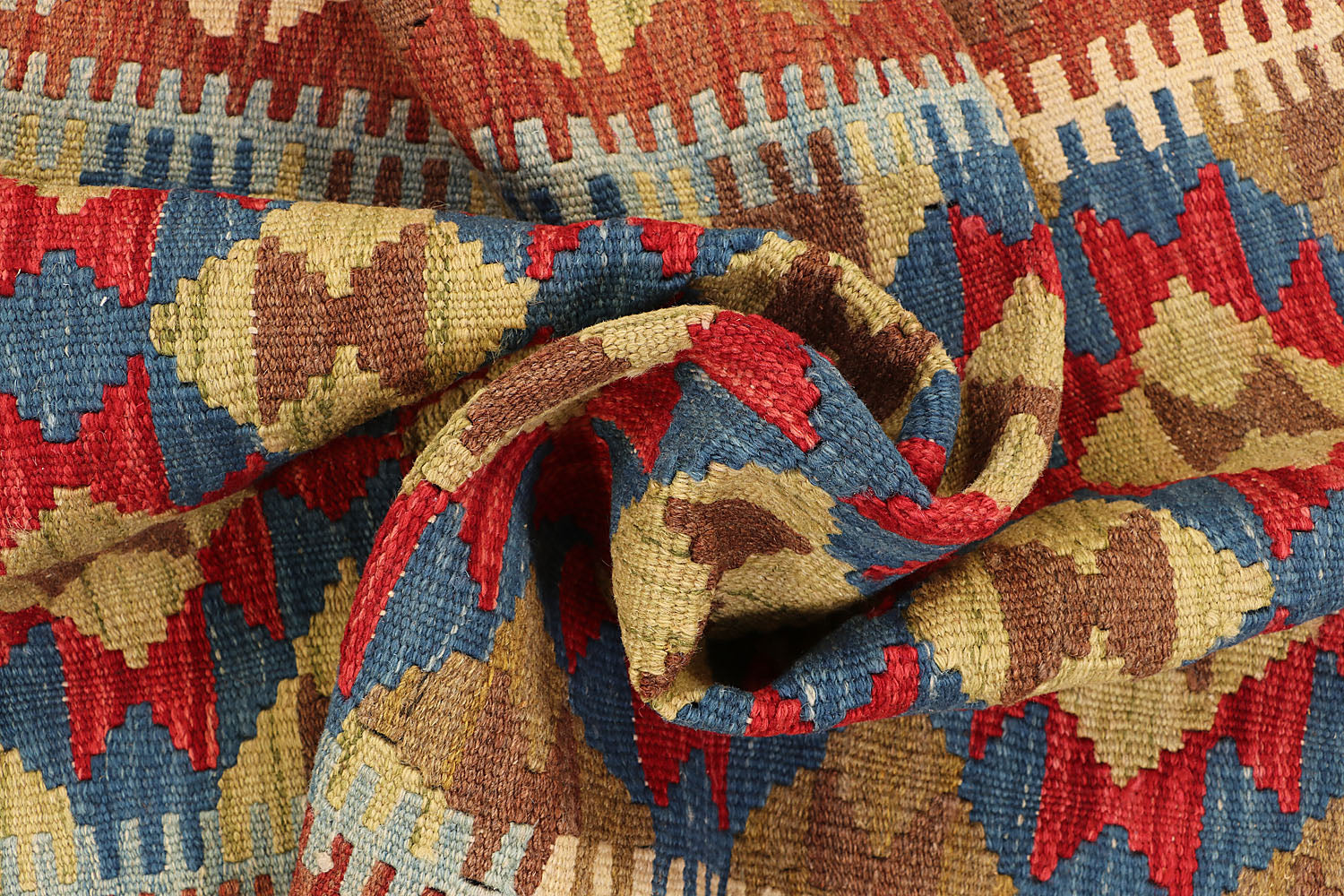 3' X 5'  Multy Handmade Veggie Dye Kilim Rug Rectangular
