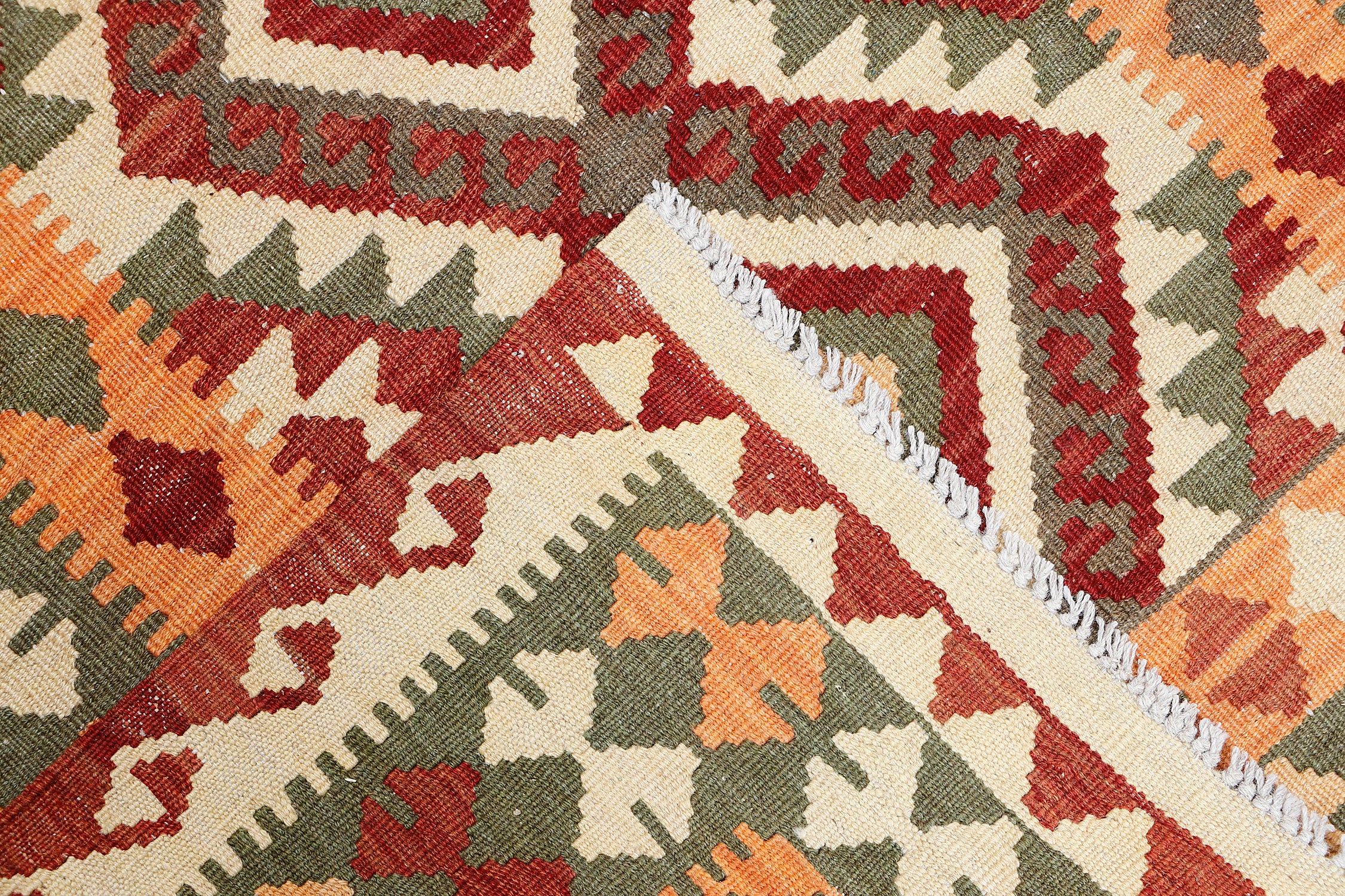 3' X 5'  Multy Handmade Veggie Dye Kilim Rug Rectangular