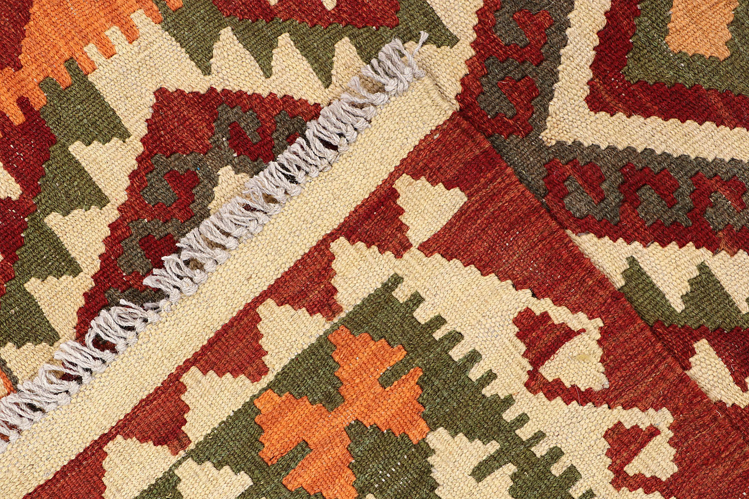 3' X 5'  Multy Handmade Veggie Dye Kilim Rug Rectangular