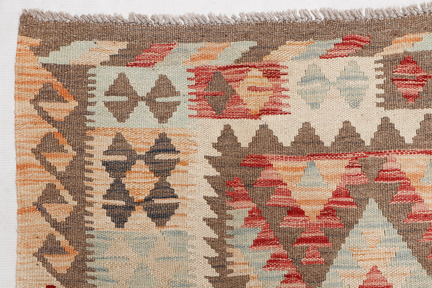3' X 5'  Multy Handmade Veggie Dye Kilim Rug Rectangular