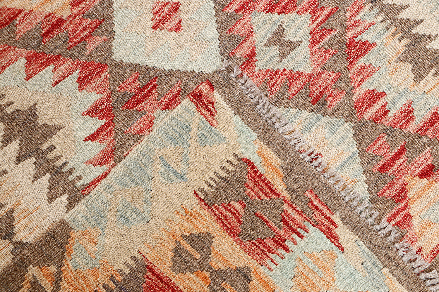 3' X 5'  Multy Handmade Veggie Dye Kilim Rug Rectangular