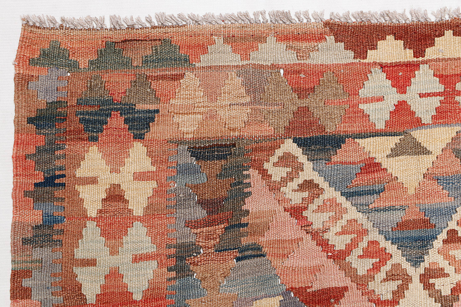 3' X 5'  Multy Handmade Veggie Dye Kilim Rug Rectangular
