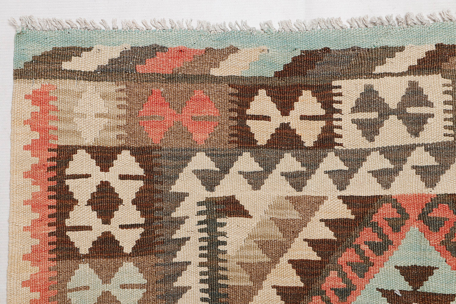 3' X 5'  Multy Handmade Veggie Dye Kilim Rug Rectangular