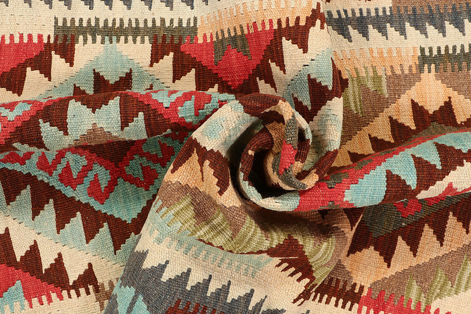 3' X 5'  Multy Handmade Veggie Dye Kilim Rug Rectangular