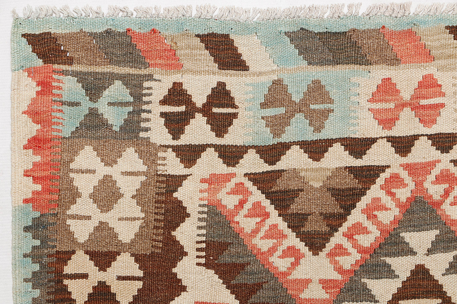 3' X 5'  Multy Handmade Veggie Dye Kilim Rug Rectangular