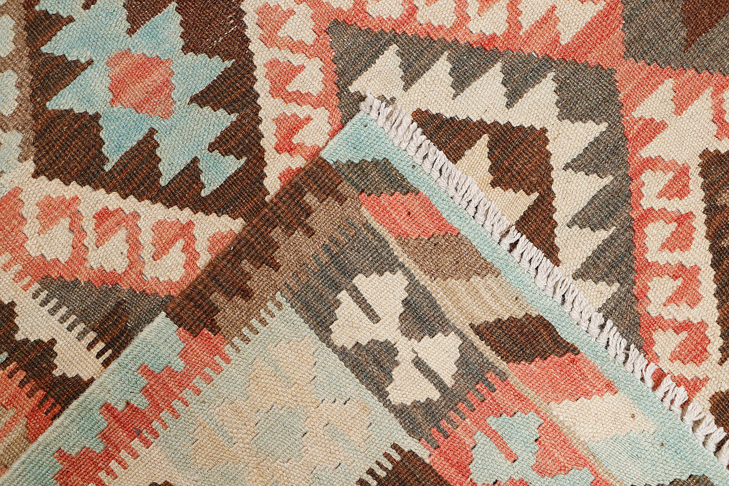 3' X 5'  Multy Handmade Veggie Dye Kilim Rug Rectangular