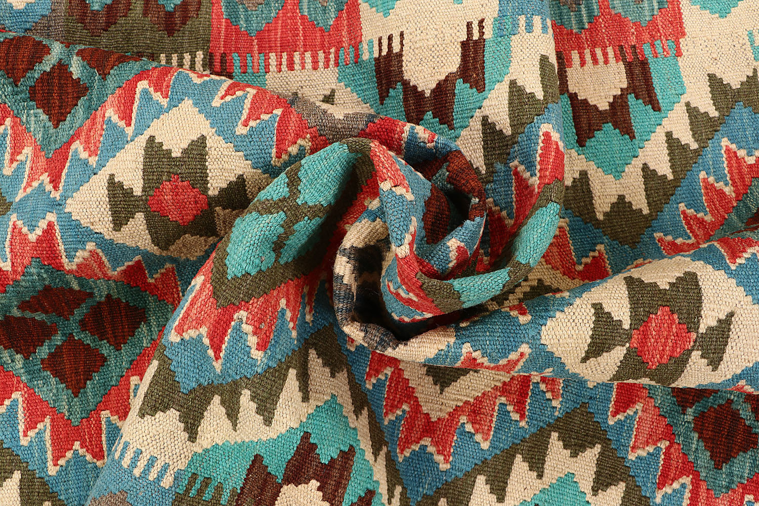 3' X 5'  Multy Handmade Veggie Dye Kilim Rug Rectangular