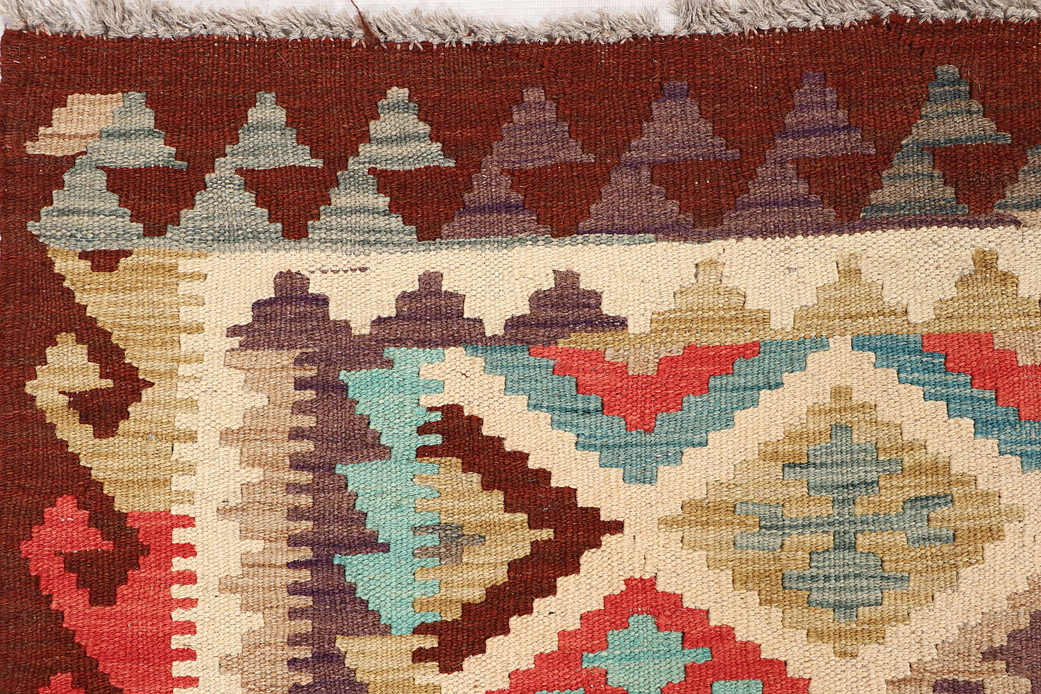 3' X 5'  Multy Handmade Veggie Dye Kilim Rug Rectangular