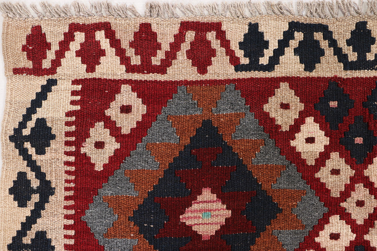 3' X 5'  Multy Handmade Veggie Dye Kilim Rug Rectangular