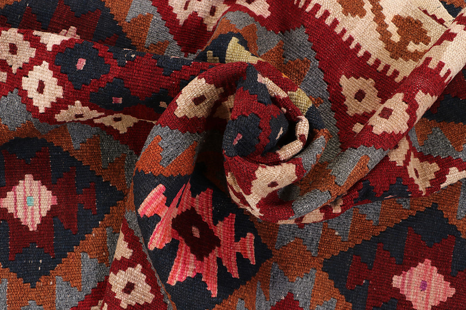 3' X 5'  Multy Handmade Veggie Dye Kilim Rug Rectangular