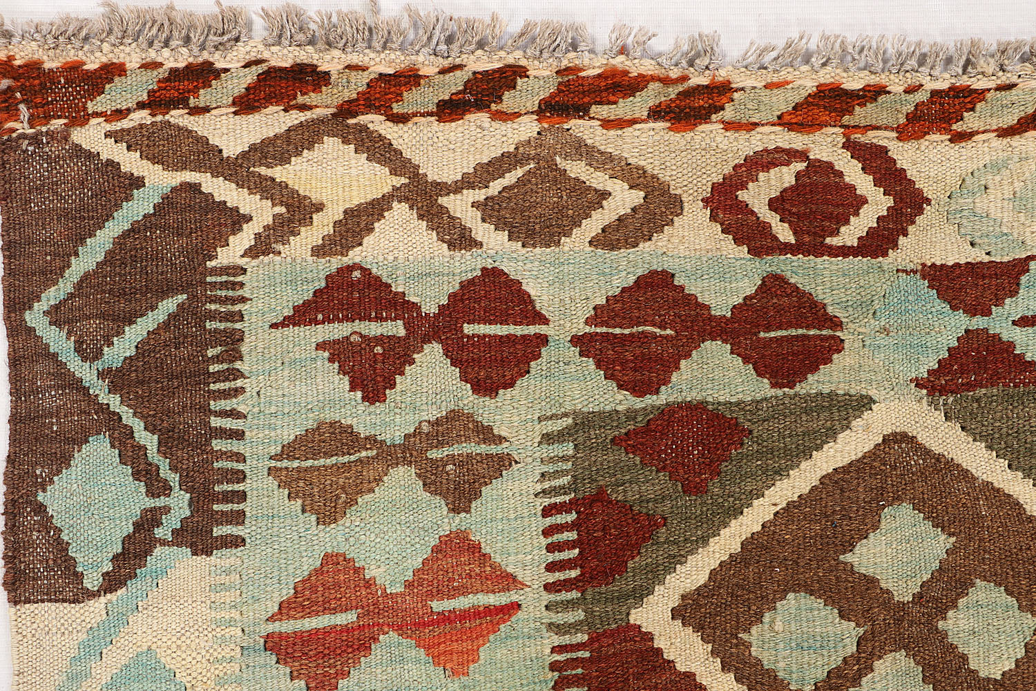 3' X 5'  Multy Handmade Veggie Dye Kilim Rug Rectangular
