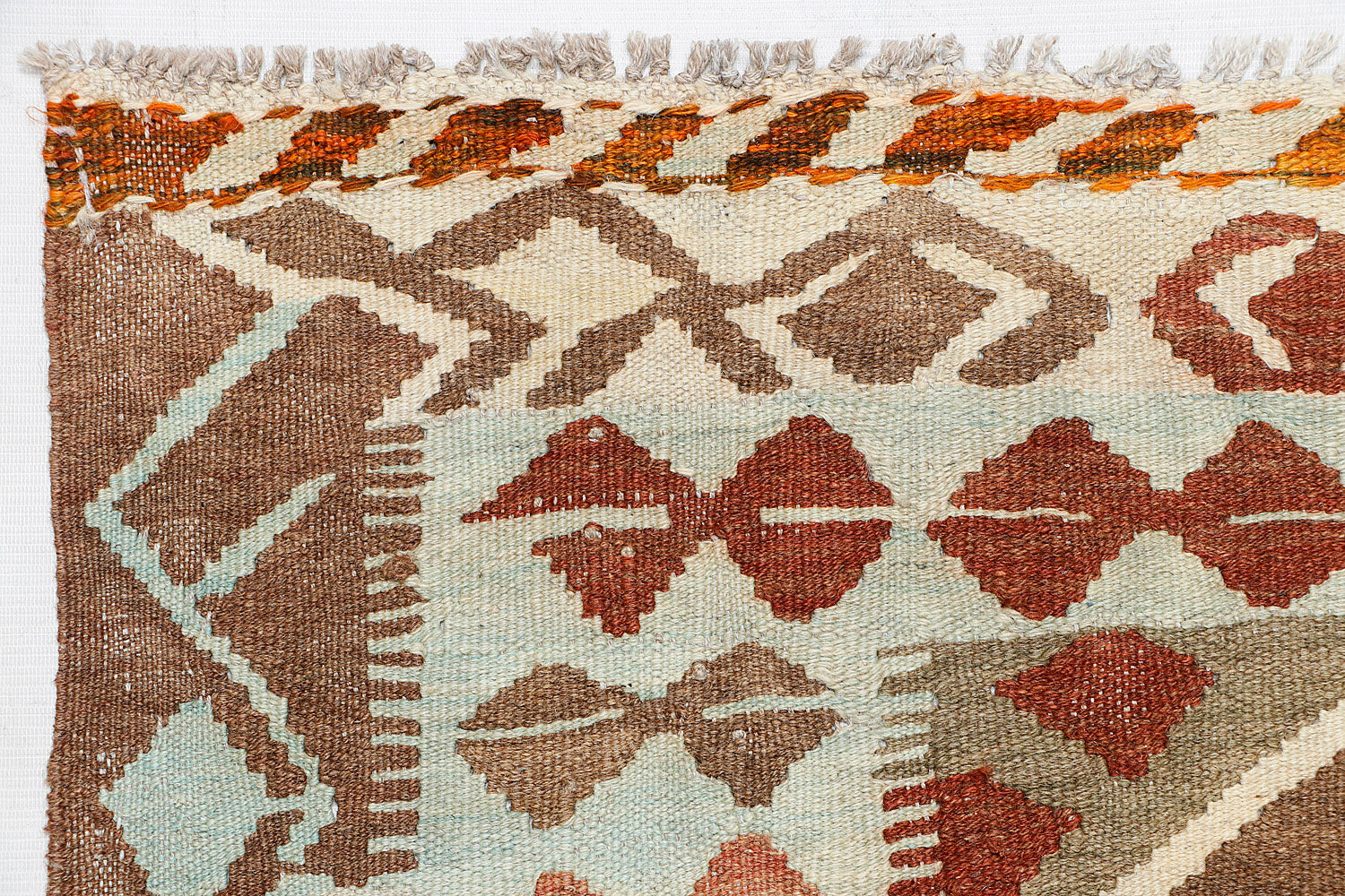3' X 5'  Multy Handmade Veggie Dye Kilim Rug Rectangular