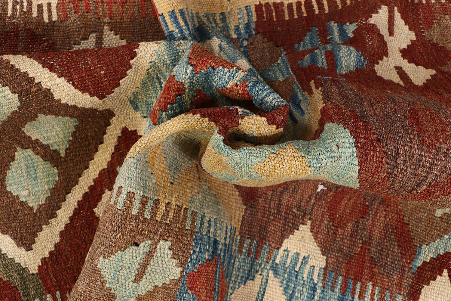 3' X 5'  Multy Handmade Veggie Dye Kilim Rug Rectangular