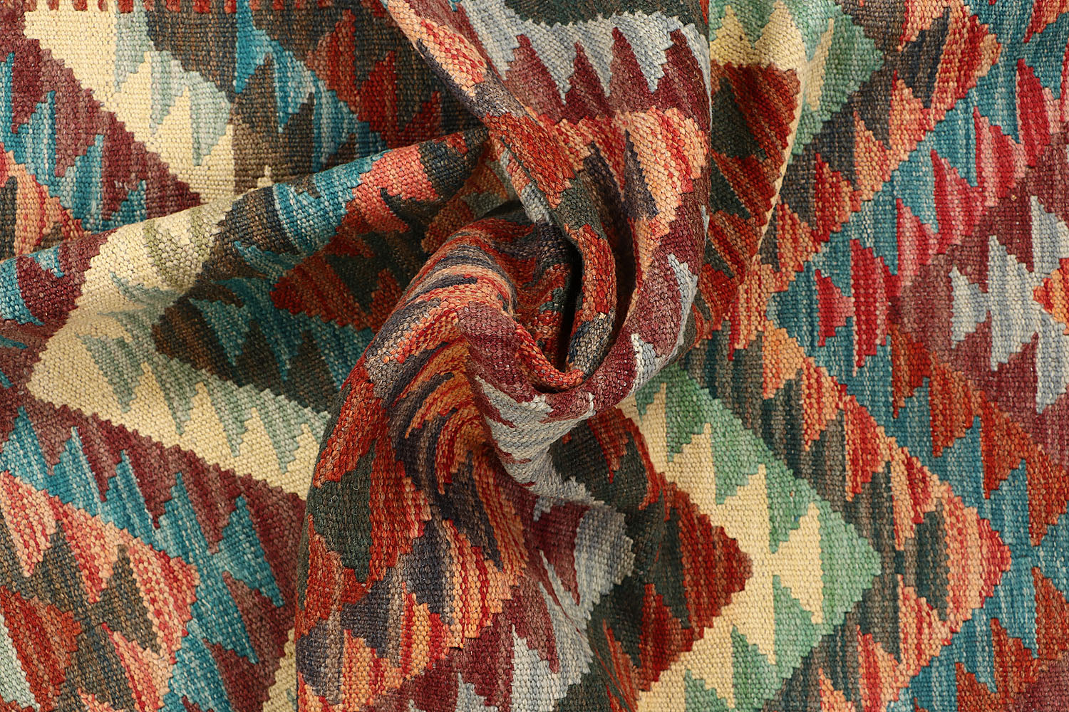 3' X 5'  Multy Handmade Veggie Dye Kilim Rug Rectangular
