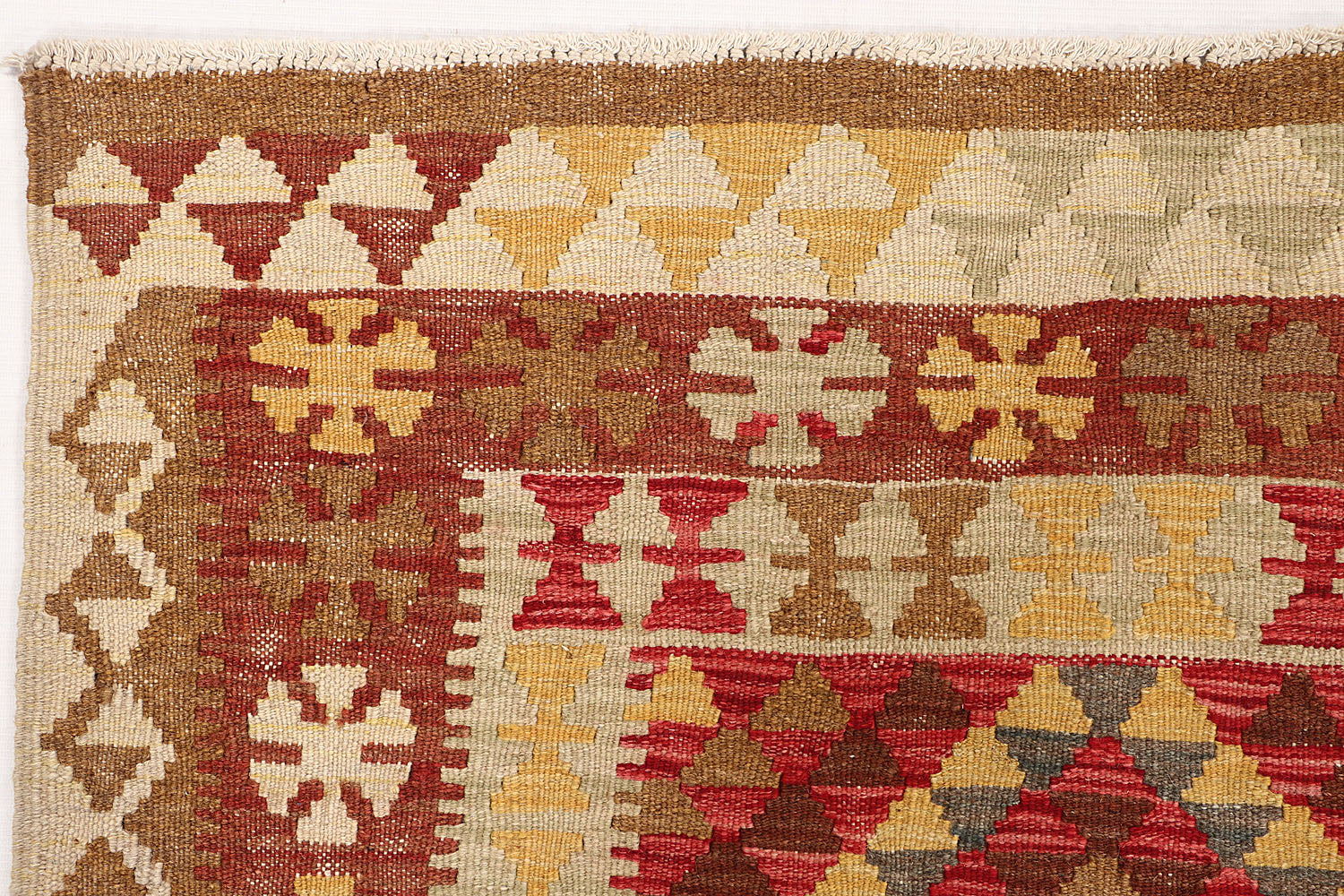 3' X 5'  Multy Handmade Veggie Dye Kilim Rug Rectangular