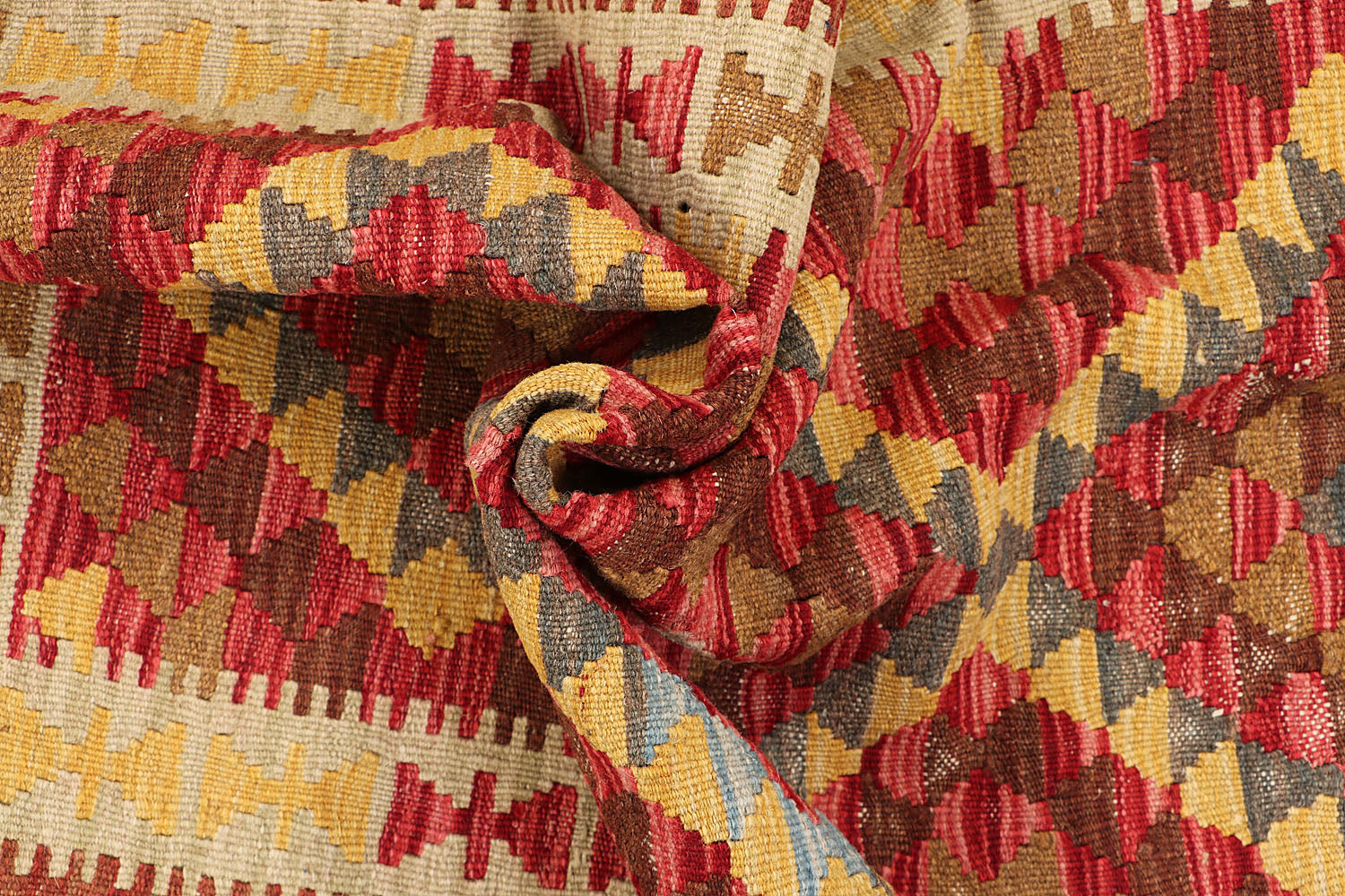 3' X 5'  Multy Handmade Veggie Dye Kilim Rug Rectangular